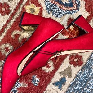 Red dress shoes Jones of New York